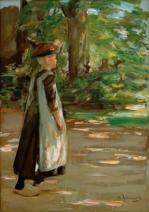 Menina andando de Max Liebermann