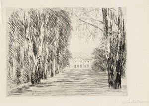 Casa junto ao Wannsee de Max Liebermann