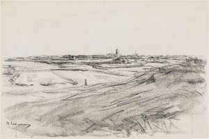 Paisagem holandesa de Max Liebermann