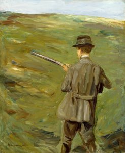 Caçador nas dunas de Max Liebermann