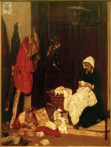 Näherin de Max Liebermann