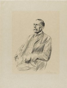 Retrato de Wilhelm Bode (1845-1929) de Max Liebermann