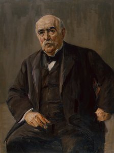 Retrato do banqueiro Eugen Gutmann (óleo sobre tela) de Max Liebermann