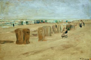 Strandbild em Noordwijk de Max Liebermann