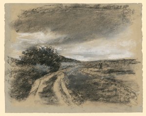 Caminho nas dunas de Max Liebermann