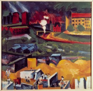 Vista de Schmargendorf de Max Pechstein