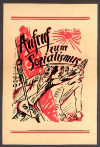 Aufruf zum Sozialismus von Max Pechstein