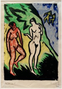 Banho V de Max Pechstein