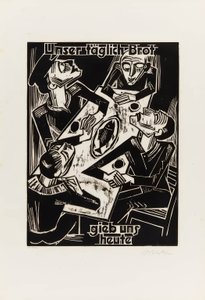 "O Pai Nosso" de Max Pechstein