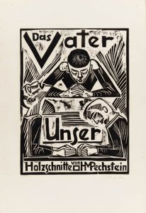 "O Pai Nosso" de Max Pechstein