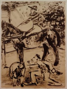 Na arena de Max Pechstein