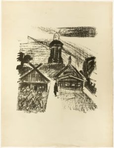 Farol, de The Samland Ode de Max Pechstein