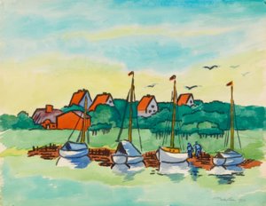 De manhã de Max Pechstein