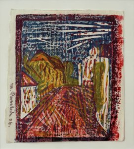 Straße von Max Pechstein