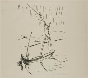 Canal de Suez, de Fotos de Viagem: Itália-Mar do Sul de Max Pechstein