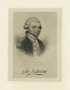 Joseph Galloway, membro do Congresso de 1774, c.1885