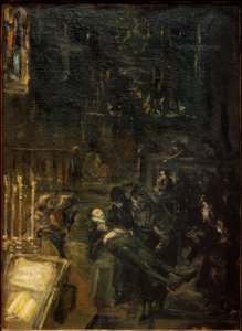 Aufbahrung Don Giovannis de Max Slevogt