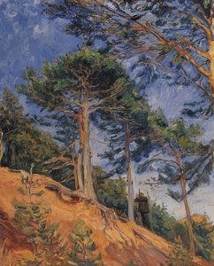 Caçadores na encosta. 1903