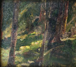 Paisagem (óleo sobre tela) de Max Slevogt