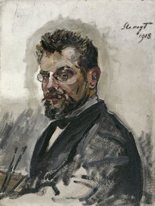 Auto-retrato de Max Slevogt