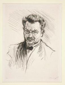 Auto-retrato de Max Slevogt