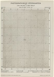 Cartas Estelares Fotográficas (15 de outubro de 1901) de Max Wolf and Joh. Palisa