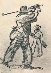 O jogador de golfe, c1920, 1923