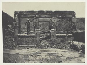 Grande Templo de Dendera (Teutyres), Alto Egito de Maxime Du Camp