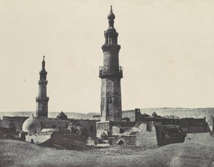 Alto Egipto. Girgeh. Mesquita de Aly-Bey, 1850. de Maxime Du Camp