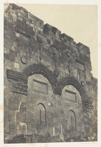 Jerusalém, Porta Dourada (Bab-El-Daharieh); Palestina de Maxime Du Camp