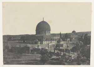 Jerusalém, Mesquita de Omar; Palestina de Maxime Du Camp