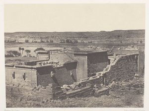 Kalabscheh, Vista Geral do Templo de Kalabscheh (Talmis); Núbia de Maxime Du Camp