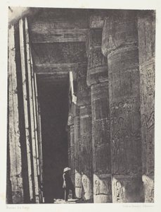 Medinet-Habou, Galeria do Palácio de Ramsés-Méiamoun; Tebas