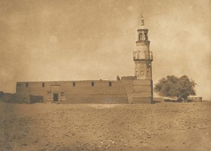 Mesquita de Haou Diospolis parva, 1849-50. de Maxime Du Camp