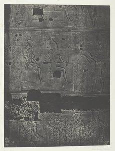 Muralha Ocidental, Grande Templo de Ísis em Filo; Núbia, chapa 78 do álbum "Egypte, Nubie, Palestine et Syrie" (1852) de Maxime Du Camp