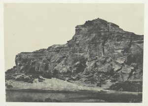 Segunda Catarata, Dgebel-Aboucir; Núbia, chapa 112 do álbum "Egypte, Nubie, Palestine et Syrie" (1852) de Maxime Du Camp