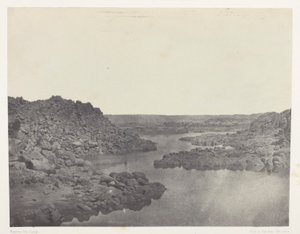 Saída da Primeira Catarata, Alto Egito de Maxime Du Camp