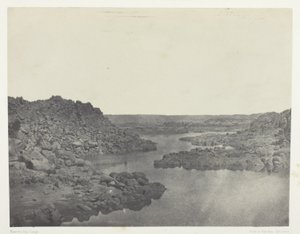 Saída da Primeira Catarata, Alto Egito de Maxime Du Camp