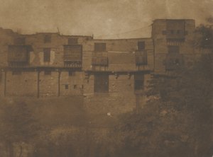 [Vista do Egipto], 1849-51. de Maxime Du Camp