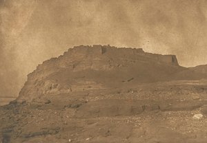 Vista da Fortaleza de Ibrym, 31 de Março de 1850. de Maxime Du Camp
