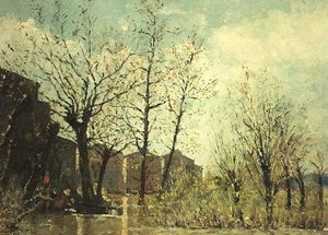 A Inundação de Maxime Emile Louis Maufra