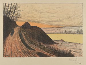 A Estrada de Gaud La Route de Gaud, 1893.