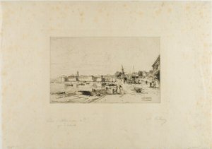 Em Concarneau, Finistère de Maxime Lalanne