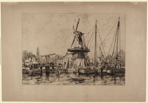 Em Haarlem - 1877 de Maxime Lalanne