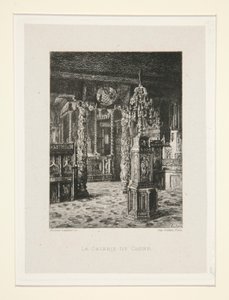 A Galeria Oak, pl. 6 da suíte no Victor Hugo (Victor Hugo). de Maxime Lalanne