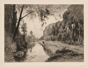 O Canal em Pont-Saint-Maxence