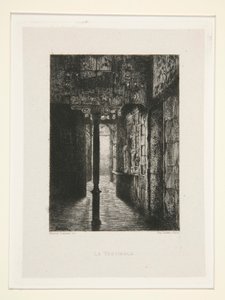 Le Vestibule, pl. 3 da suite Chez Victor Hugo (Victor Hugo de Maxime Lalanne