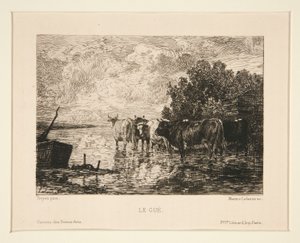 Le gue (O Ford) de Maxime Lalanne
