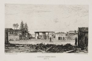 Porta da Avenida Uhrich de Maxime Lalanne