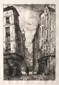 Rue des Marmousets (antiga Paris) de Maxime Lalanne